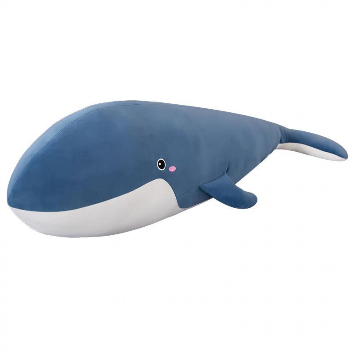 Generic - Poupées en Peluche Miaoowa Baleine , servir d’oreiller Pour enfant et adulte  50 cm - Bleu  - Animaux
