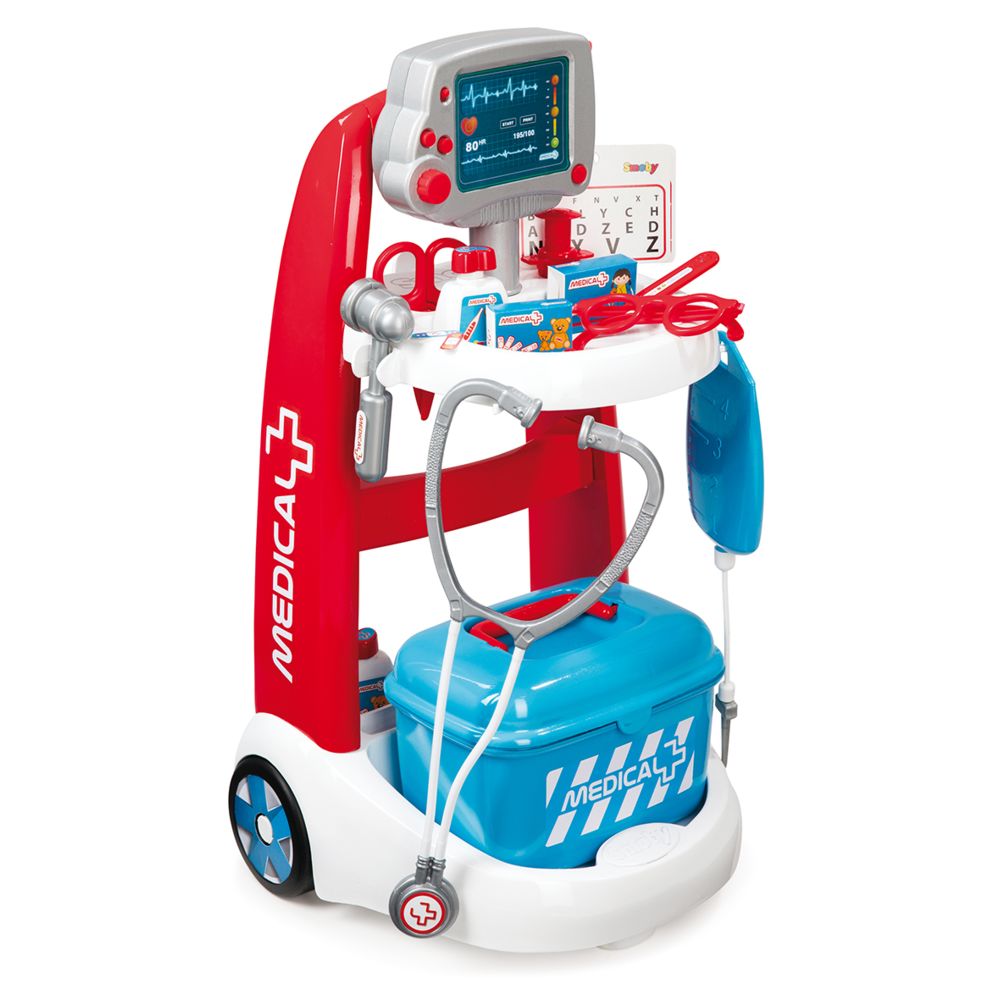 Smoby - Chariot medical elec - 340202 - Docteur