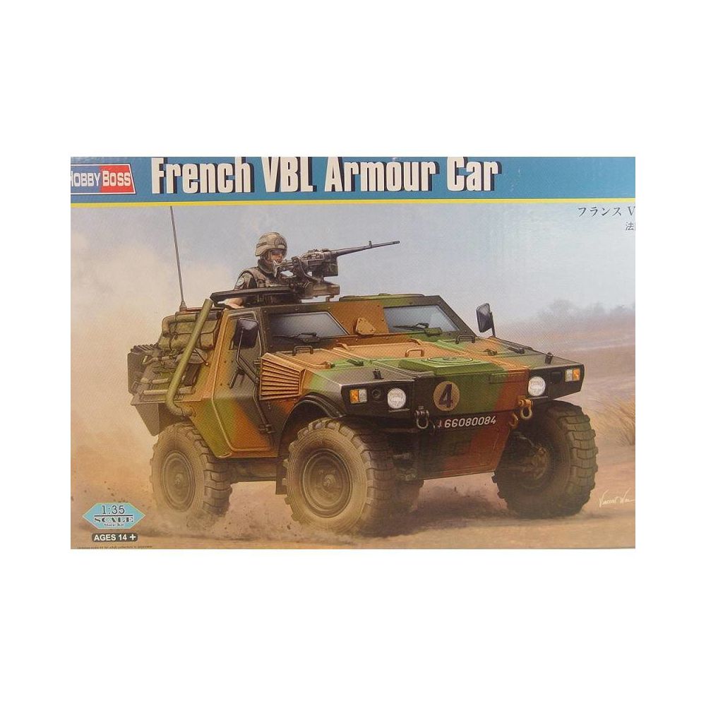 Hobby Boss - Maquette Voiture Maquette Camion French Vbl Armour Car - Voitures