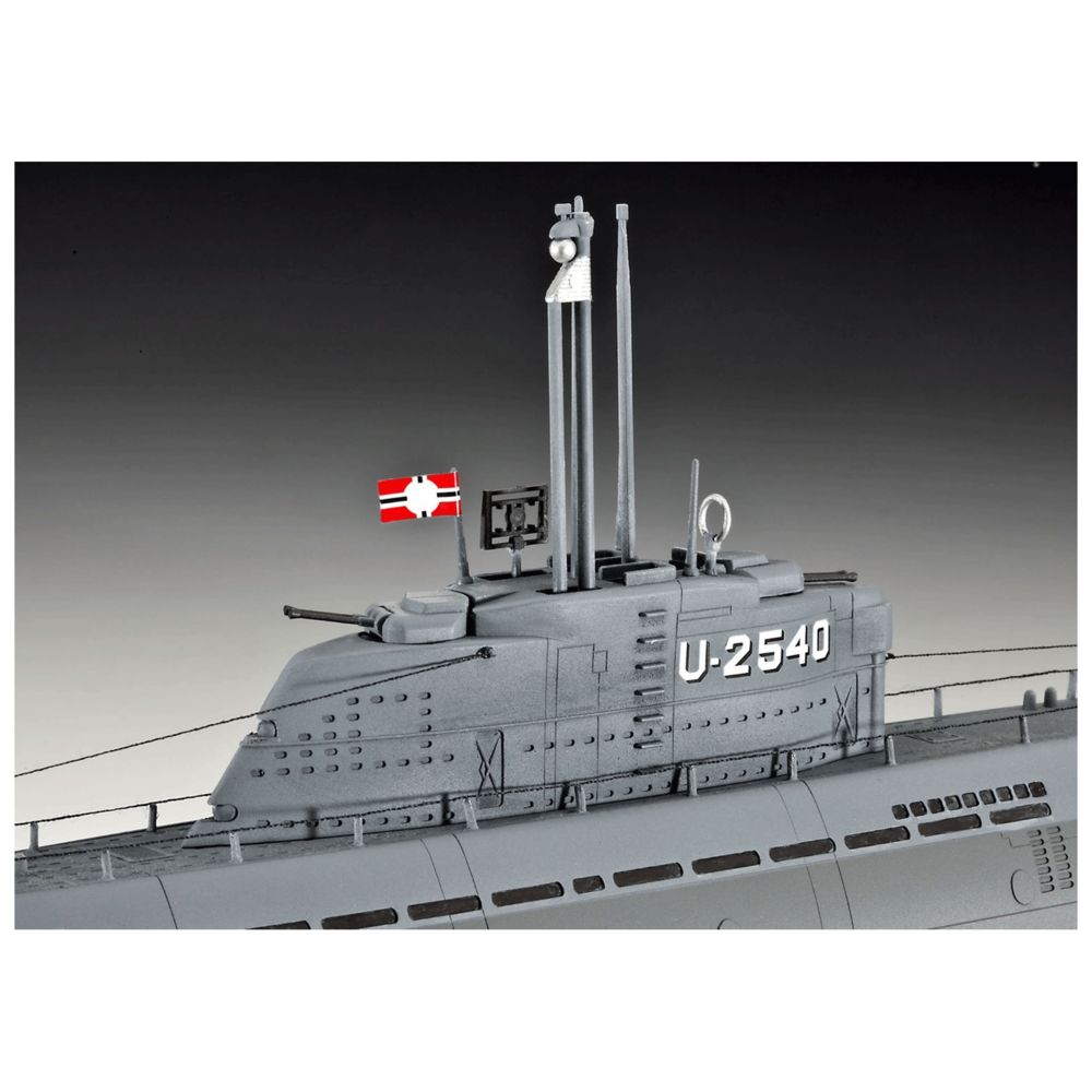Revell - Maquette sous-marin : U-Boot Type XXI U 2540 & Interieur - Bateaux