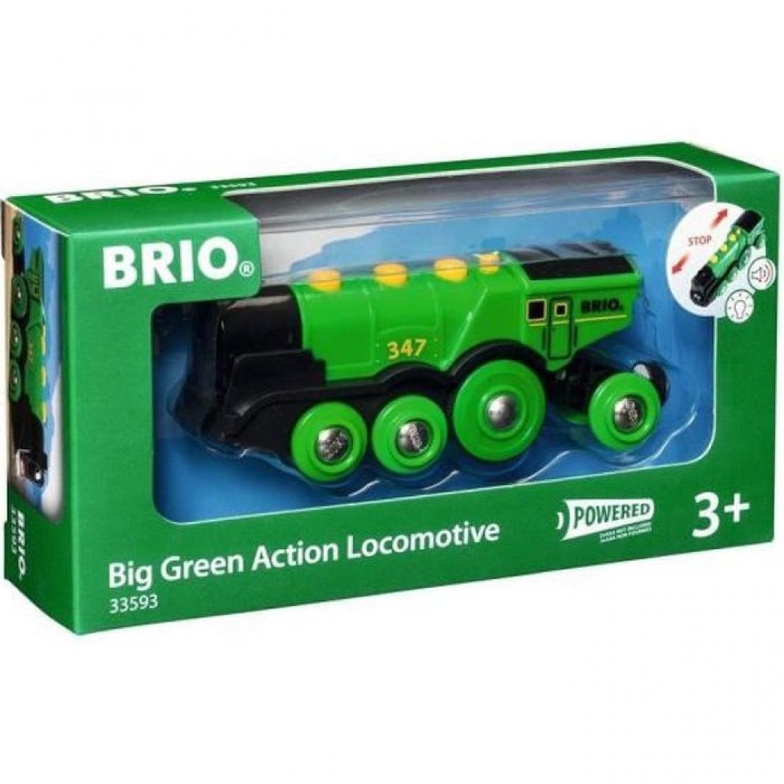 BRIO - Brio World Locomotive Verte Puissante a piles - Accessoire son & lumiere Circuit de train en bois - Ravensburger - Des 3 ans - 3 - Hélicoptères RC