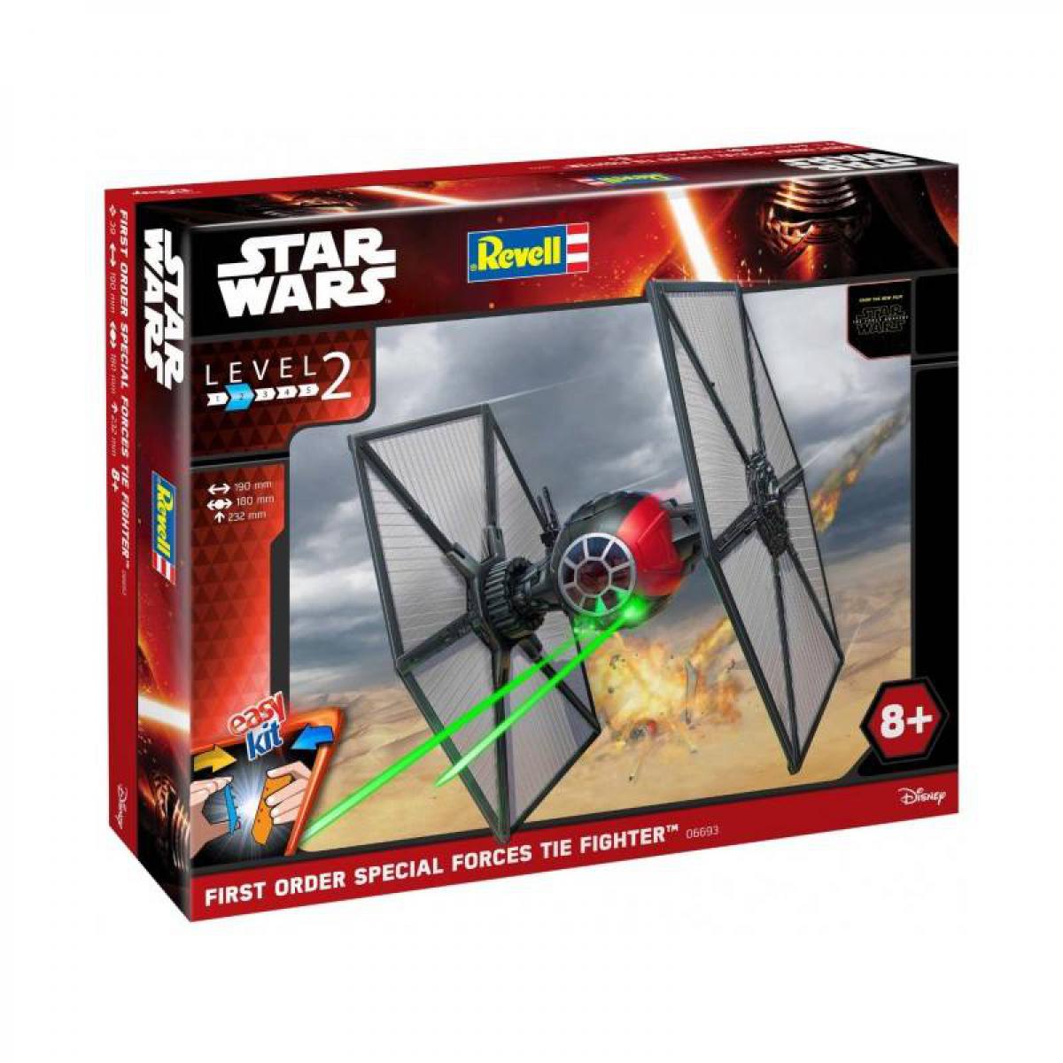 Revell - Maquette First Order Special Forces Tie Fighter - Easy Kit Star Wars - Avions