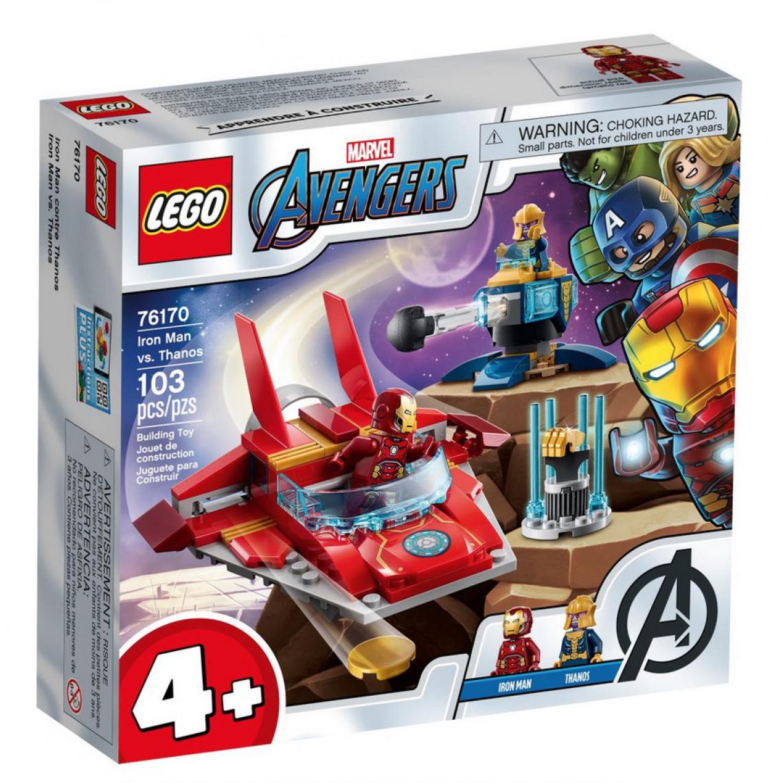Lego - 76170 Iron Man contre Thanos, LEGO® Marvel - Briques Lego