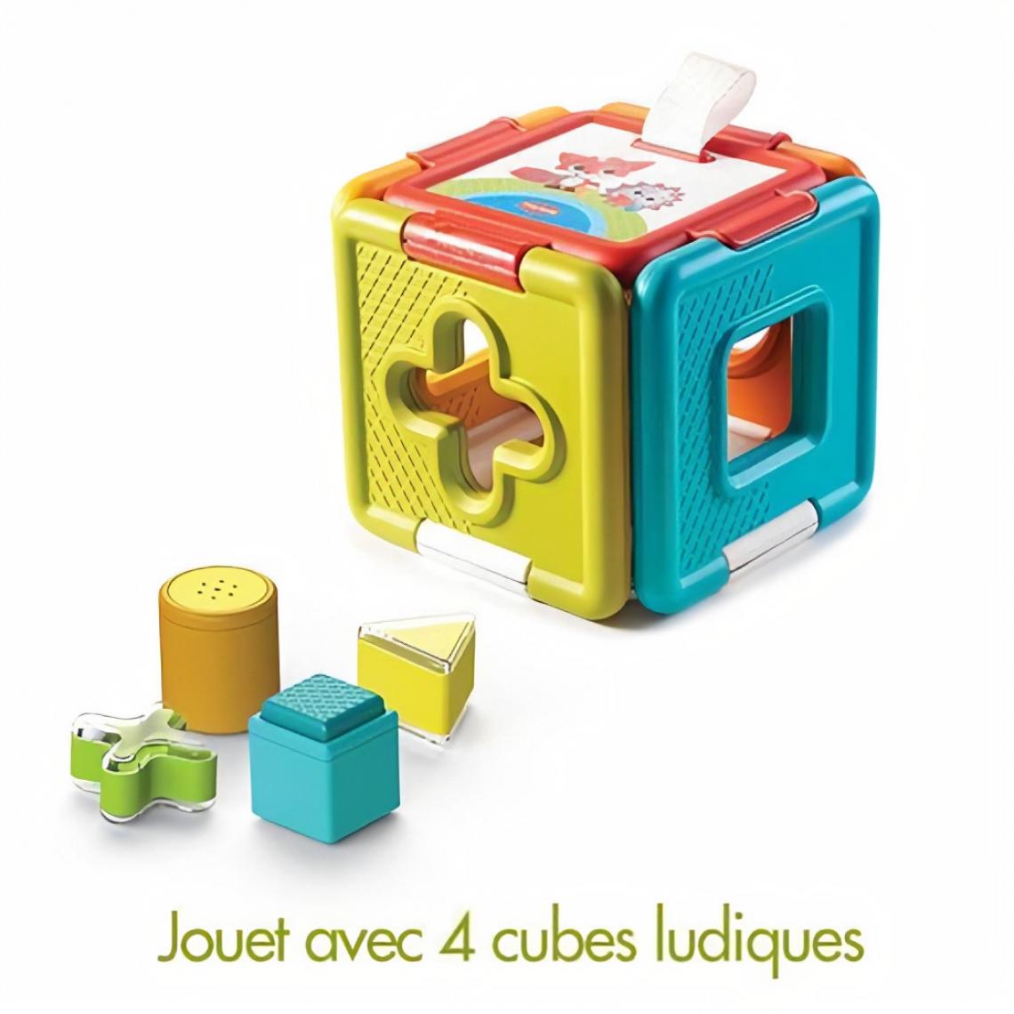 Tiny Love - TINY LOVE Cube Magique Et Jeux D'encastrement - Jeux d'éveil