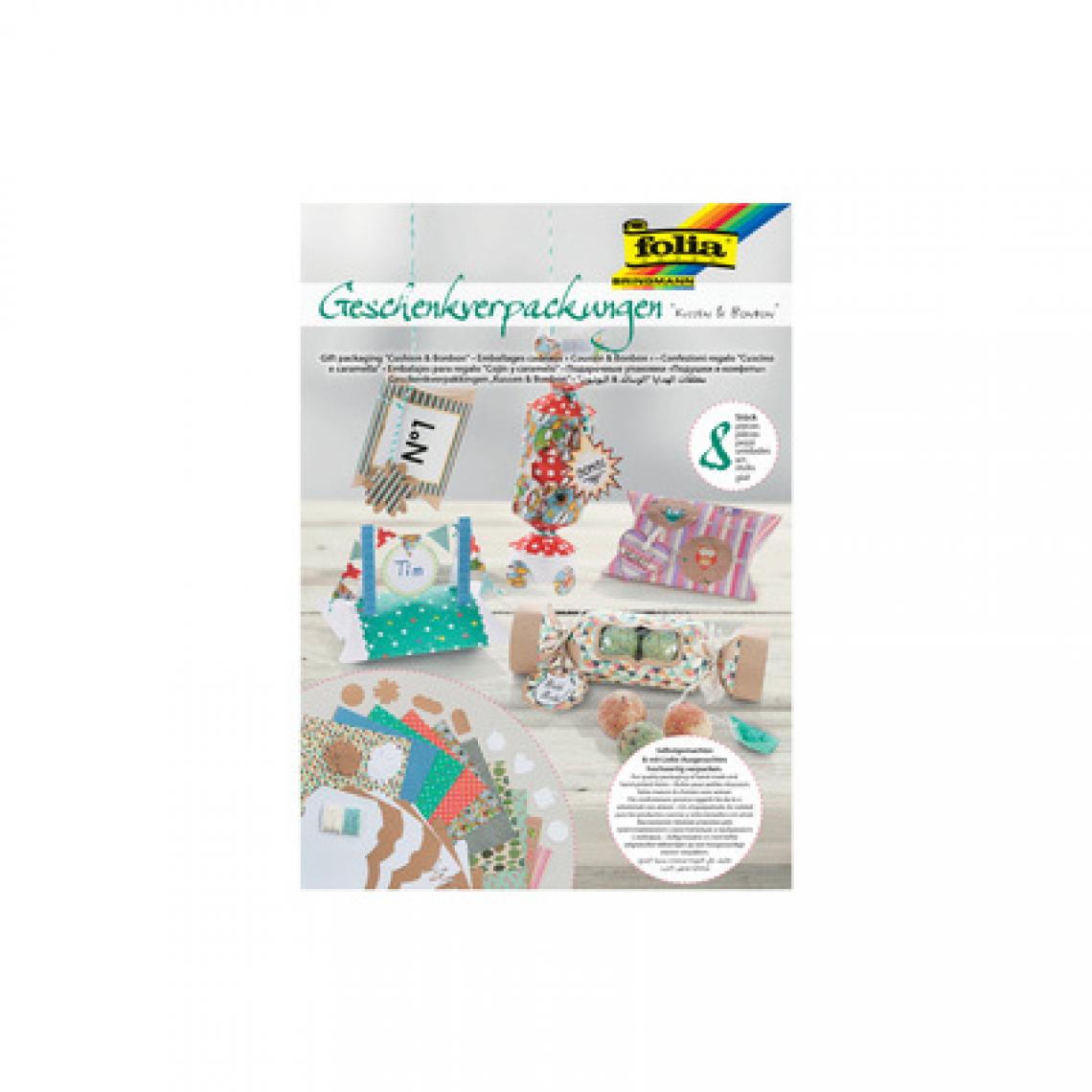 Folia - folia Kit de boîtes cadeaux 'coussins & bonbons' () - Bricolage et jardinage