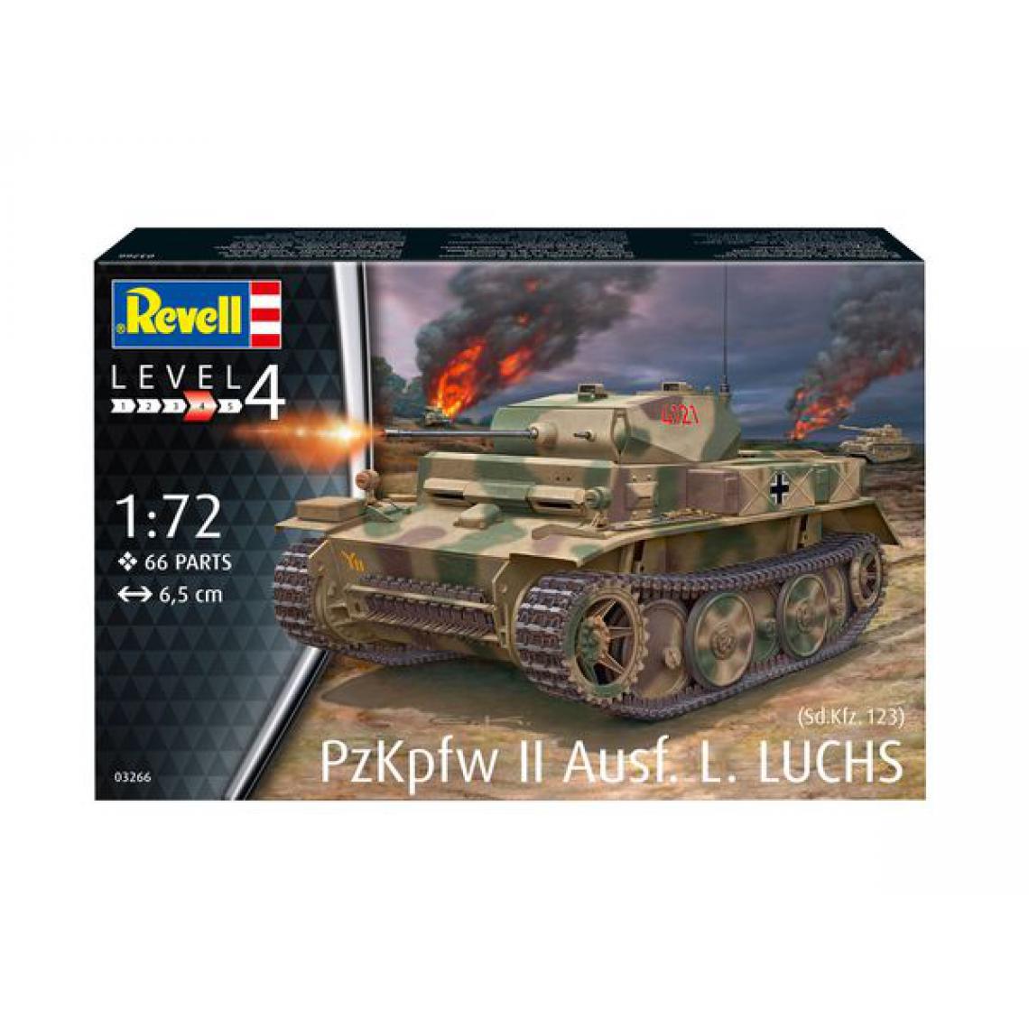 Revell - PzKpfw II Ausf.L LUCHS (Sd.Kfz.1 - 1:72e - Revell - Accessoires et pièces