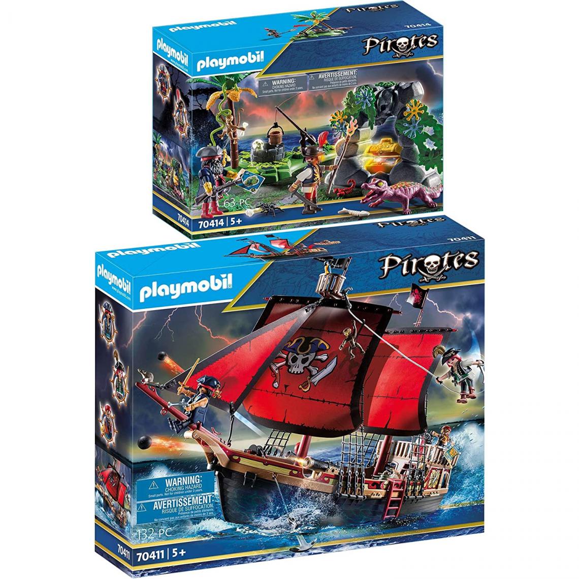 Playmobil - PLAYMOBIL 70411 70414 - Pirates – 70411+70414 - Playmobil