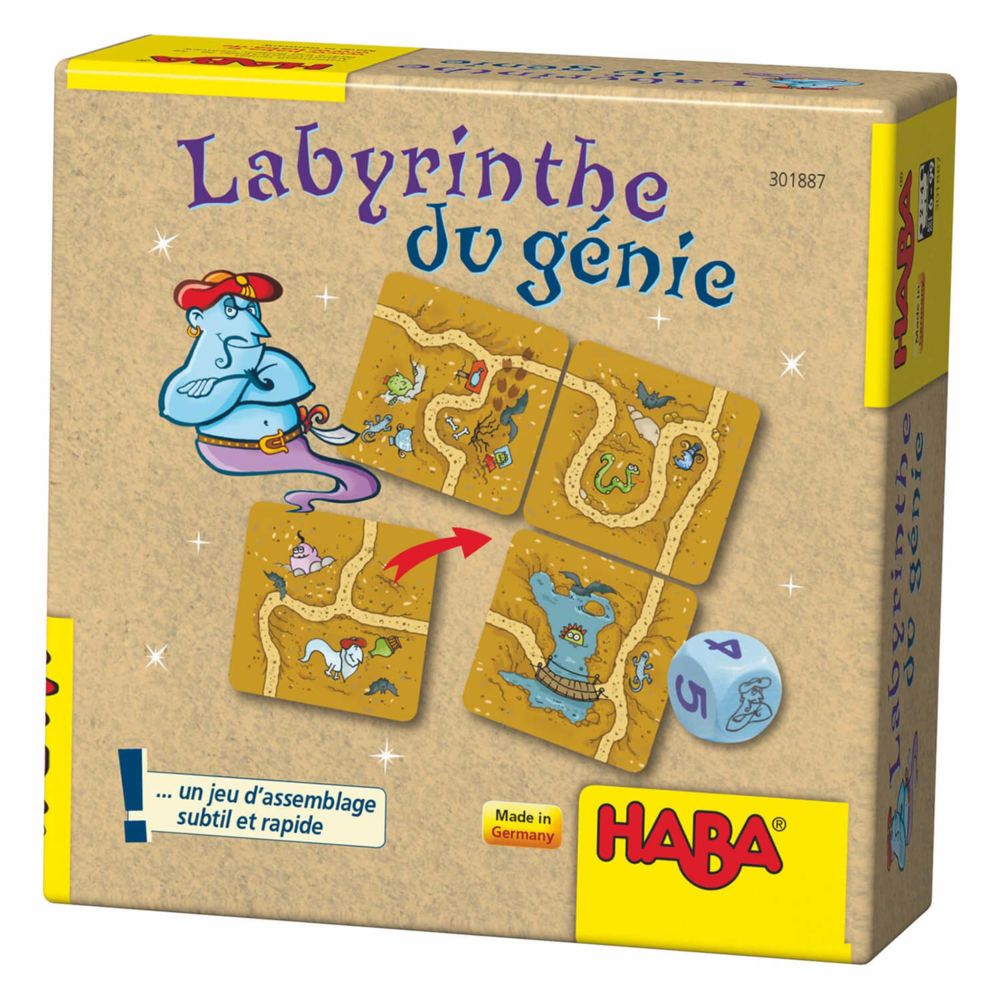 Haba - Labyrinthe du génie - Jeux d'adresse