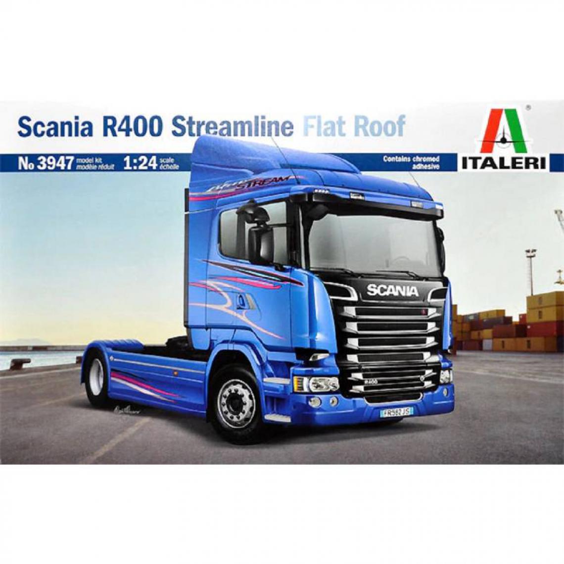 Italeri - Maquette Camion Scania R400 Streamline Flat Roof - Camions