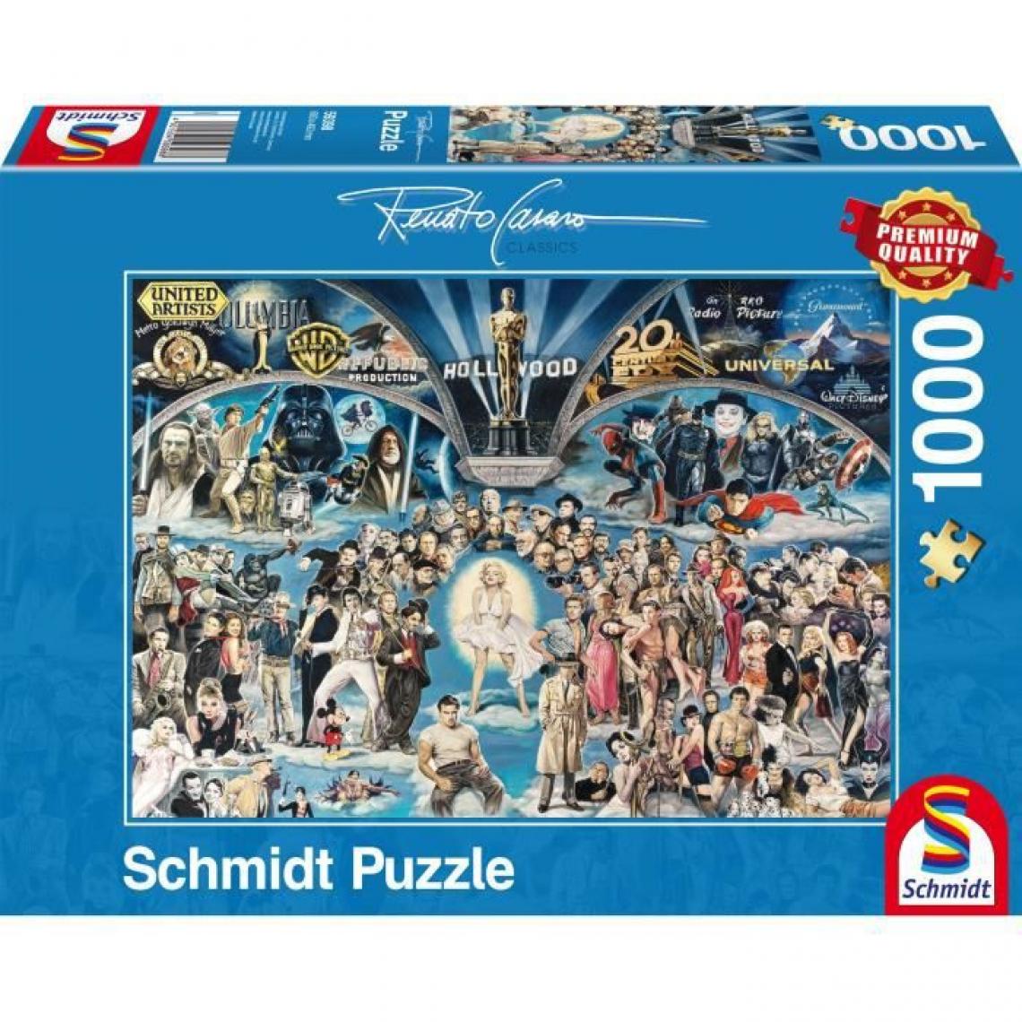 Schmidt Spiele - Puzzle Hollywood, 1000 pcs - Jeux d'adresse