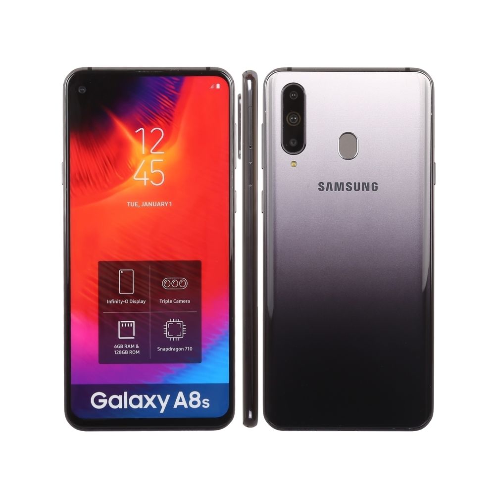 Wewoo - Téléphone Factice Samsung Écran couleur faux pour présentation non fonctionnel Galaxy A8s (argent) - Jeux éducatifs