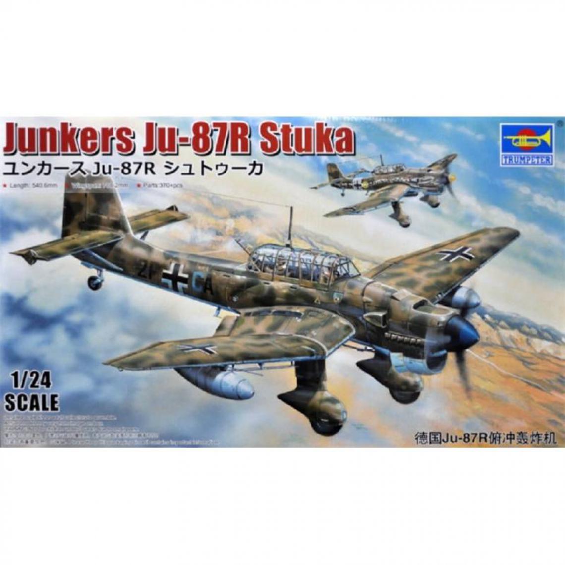 Trumpeter - Maquette Avion Junkers Ju-87r Stuka - Avions