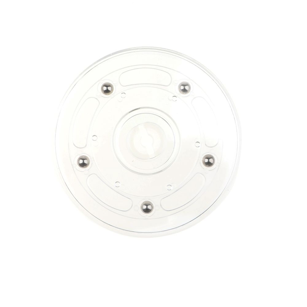 marque generique - 4 '' tourne-disque acrylique rotation présentoir pour montres jewelries - effacer - Voitures