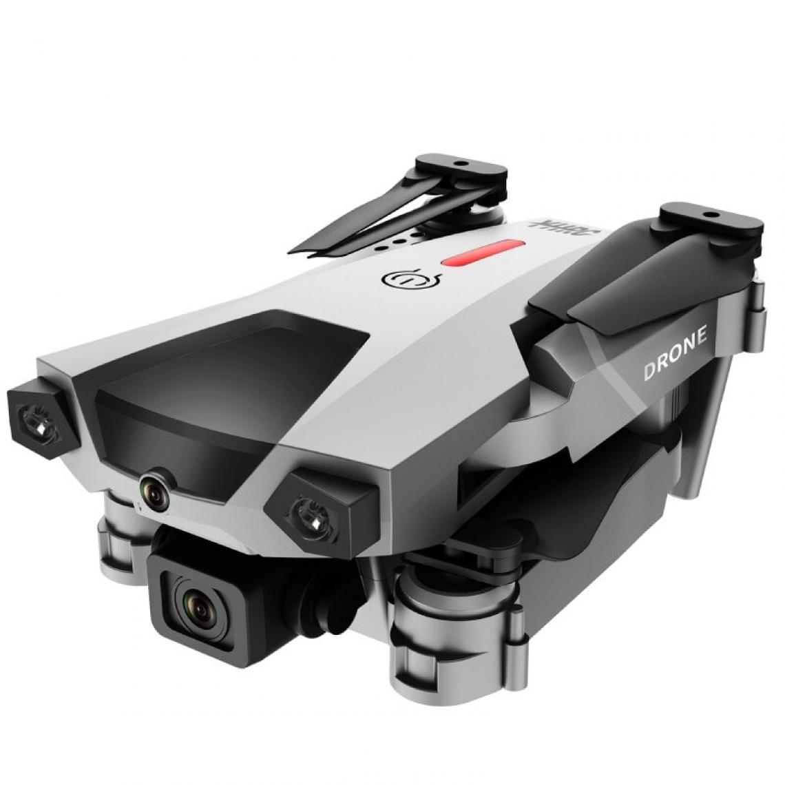 Universal - Le nouveau drone P5, 4K, double caméra, photographie aérienne professionnelle, quadricoptère d'évitement d'obstacles infrarouges, hélicoptère RC, jouet pour enfants.(Gris) - Hélicoptères RC