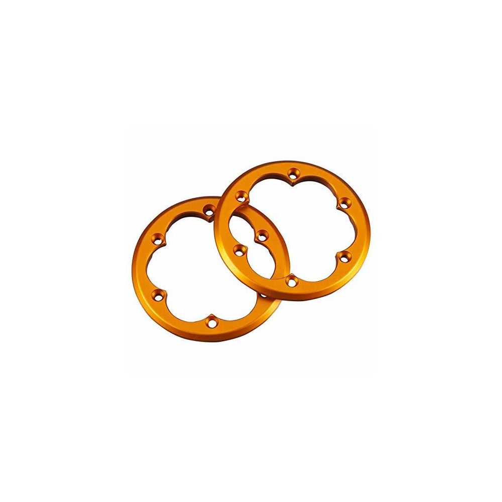 Axial - Axial AX08132 CNC 22 Comp Bead Lock Ring (2-Piece) Orange - Accessoires et pièces