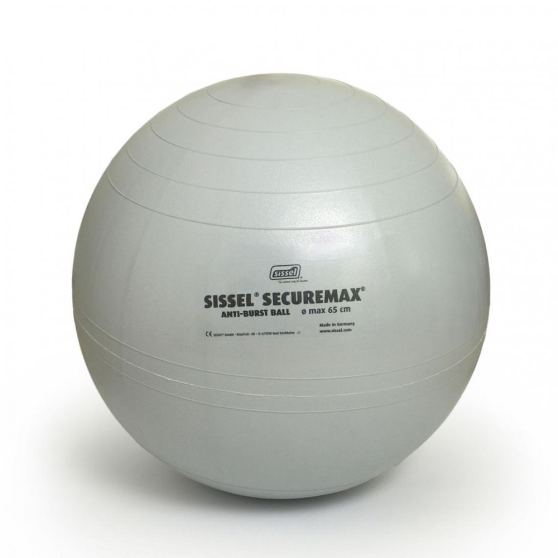 Sissel - Sissel Ballon d'exercice Securemax 75 cm Gris SIS-160.014 - Jeux de balles