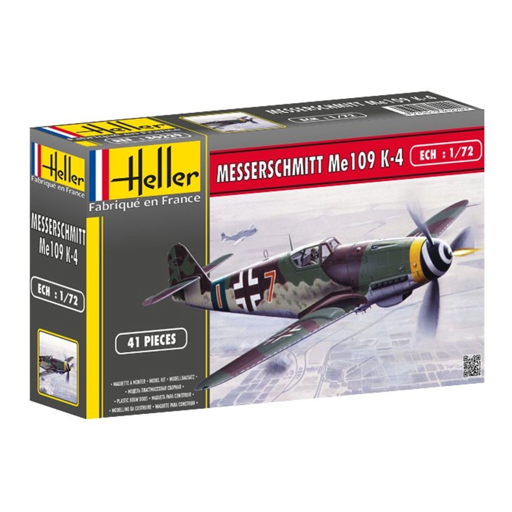 Heller - Maquette avion MESSERSCHMITT Me 109 K-4 - Avions