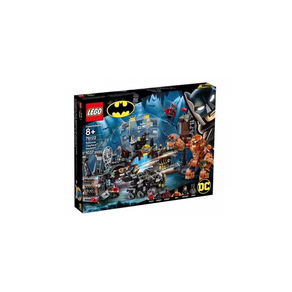 Lego - 76122 L invasion de la Batcave par Gueule d'argile LEGO DC Batman - Briques Lego