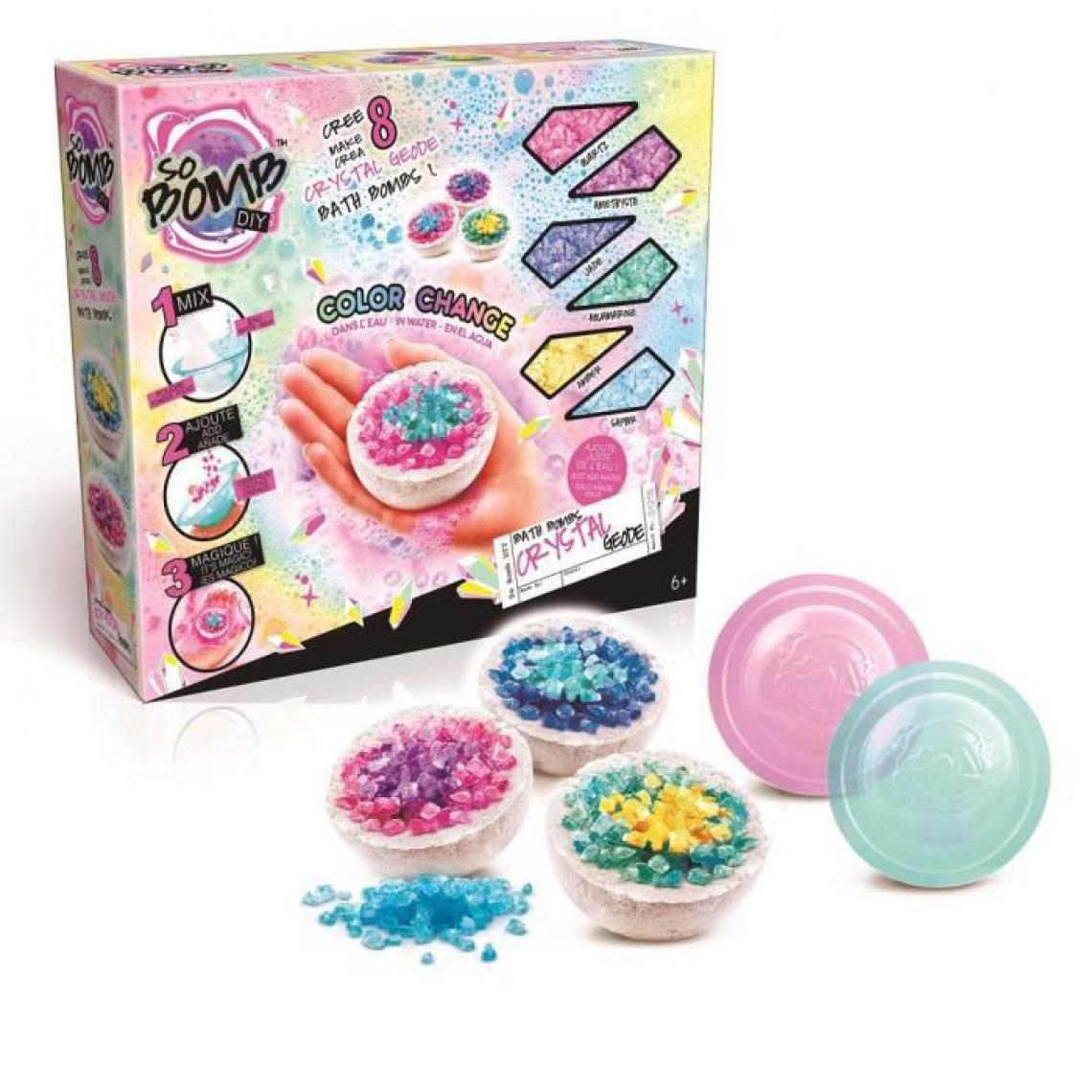 Canal Toys - Bath Bomb Crystal Kit - Dessin et peinture