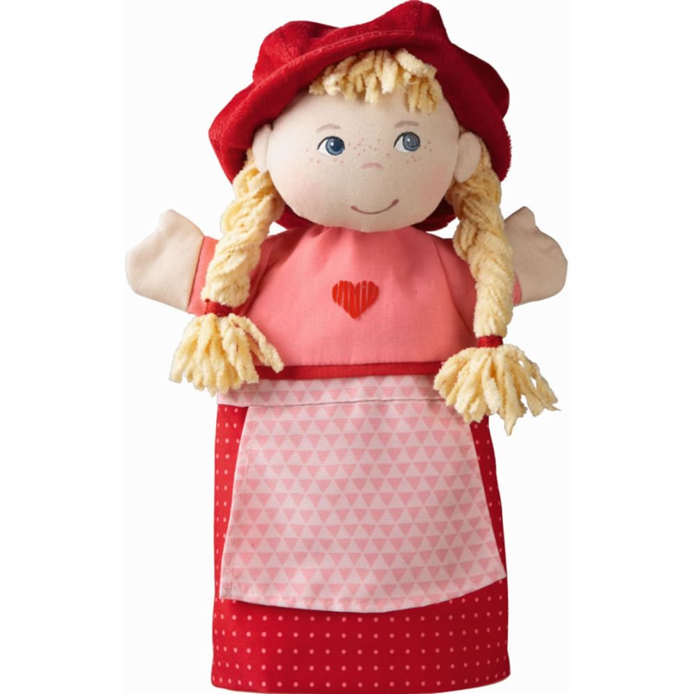 Haba - HABA Marionnette à main Little Red Riding Hood 27,5 cm 007284 - Théâtres et marionnettes