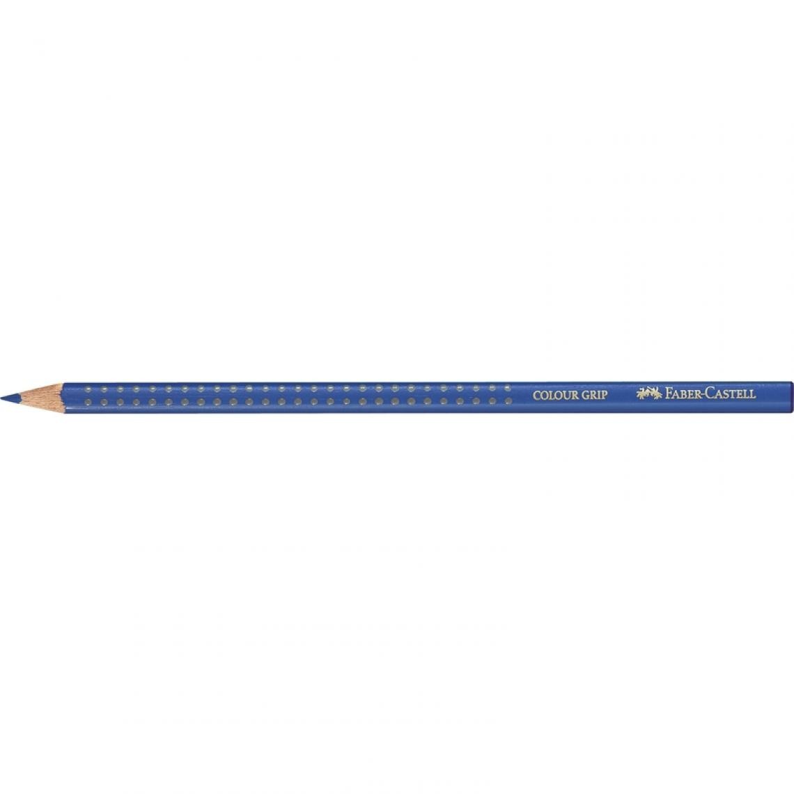 Faber-Castell - FABER-CASTELL Crayon de couleur Colour GRIP, bleu cobalt () - Bricolage et jardinage