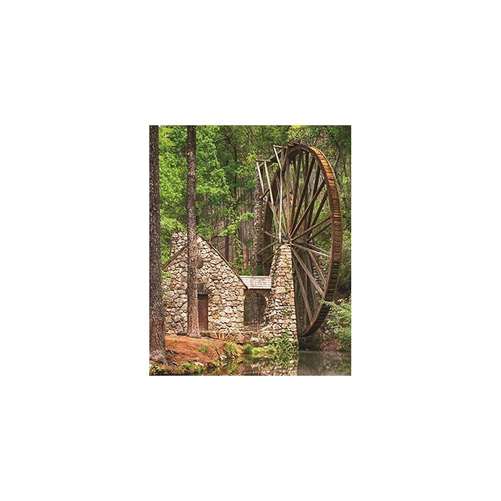 Springbok - Springbok Puzzles - Water Wheel - 1000 Piece Jigsaw Puzzle - Large 30 Inches by 24 Inches Puzzle - Made in USA - Unique Cut Interlocking Pieces - Accessoires Puzzles