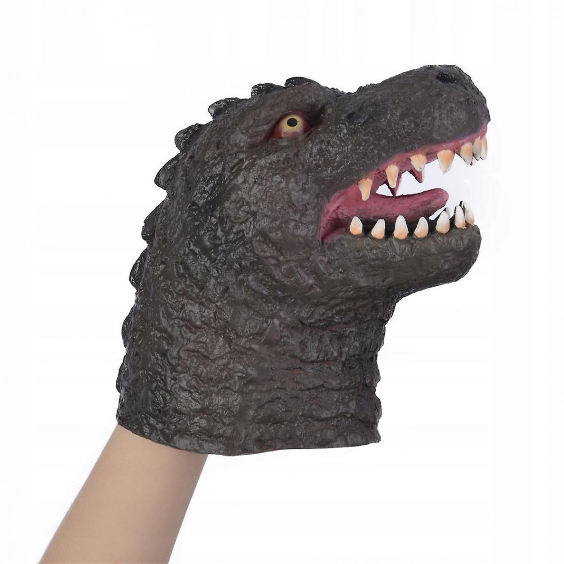 Universal - Godzilla VS King Kong jouets marionnettes à main en latex.(Gris) - Animaux