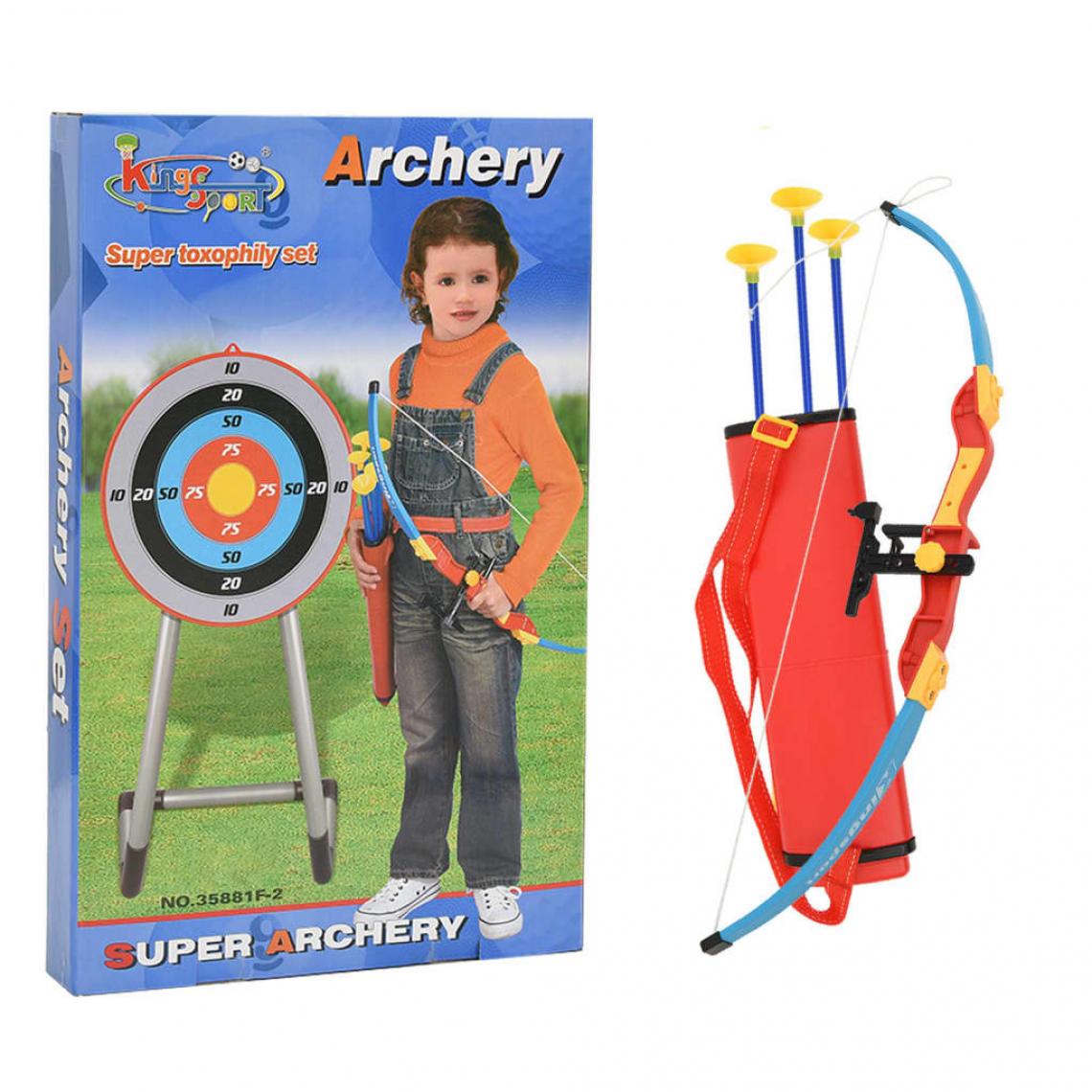 Vidaxl - vidaXL Ensemble de tir à l'arc et de flèches avec cible pour enfants - Jeux de récréation