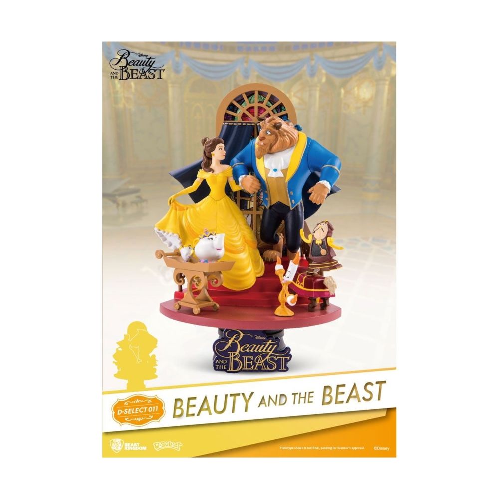 Beast Kingdom Toys - Disney - La Belle et la Bête diorama D-Select 15 cm - Mangas