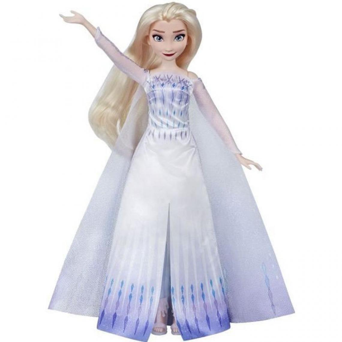 Disney Frozen - DISNEY LA REINE DES NEIGES - Poupée Elsa chantante Tenue de Reine - chante « Je te cherche » du film - Poupées