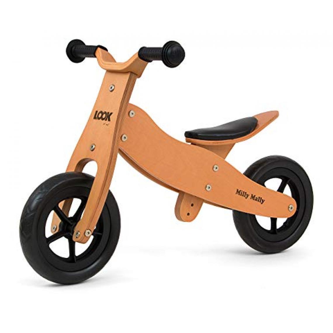 Milly Mally - Ride On 2en1 Look Naturel - Tricycle