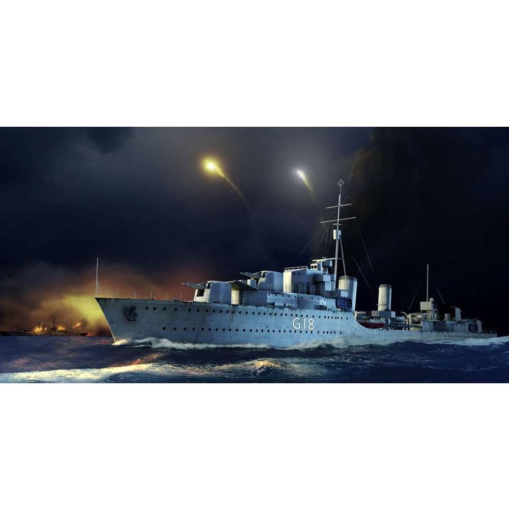 Trumpeter - Maquette Navire : HMS """"Zulu"""" Destroyer Britannique 1941 - Bateaux
