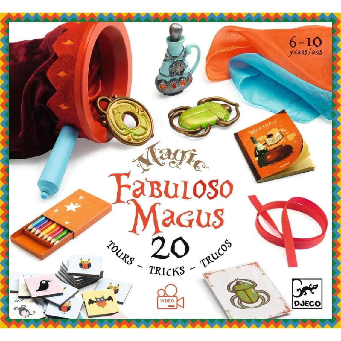 Djeco - Djeco DJ09962 - Fabuloso Magus 20 tours de magie - Films et séries