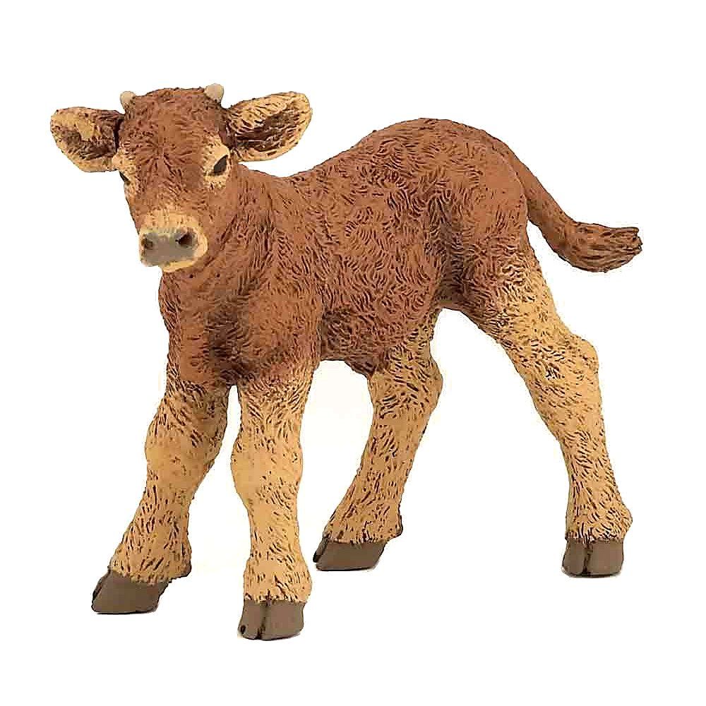 Papo - Figurine vache Limousine : Veau - Animaux