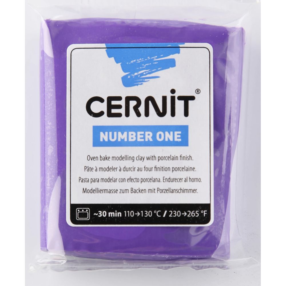 Cernit - Pâte Cernit n°1 56 g Violet (900) - Cernit - Modelage