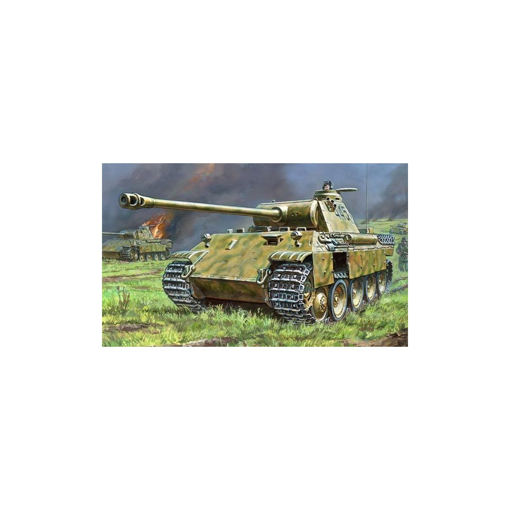 Zvezda - Panther Ausf.D Zvezda 1/72 - Figurines militaires