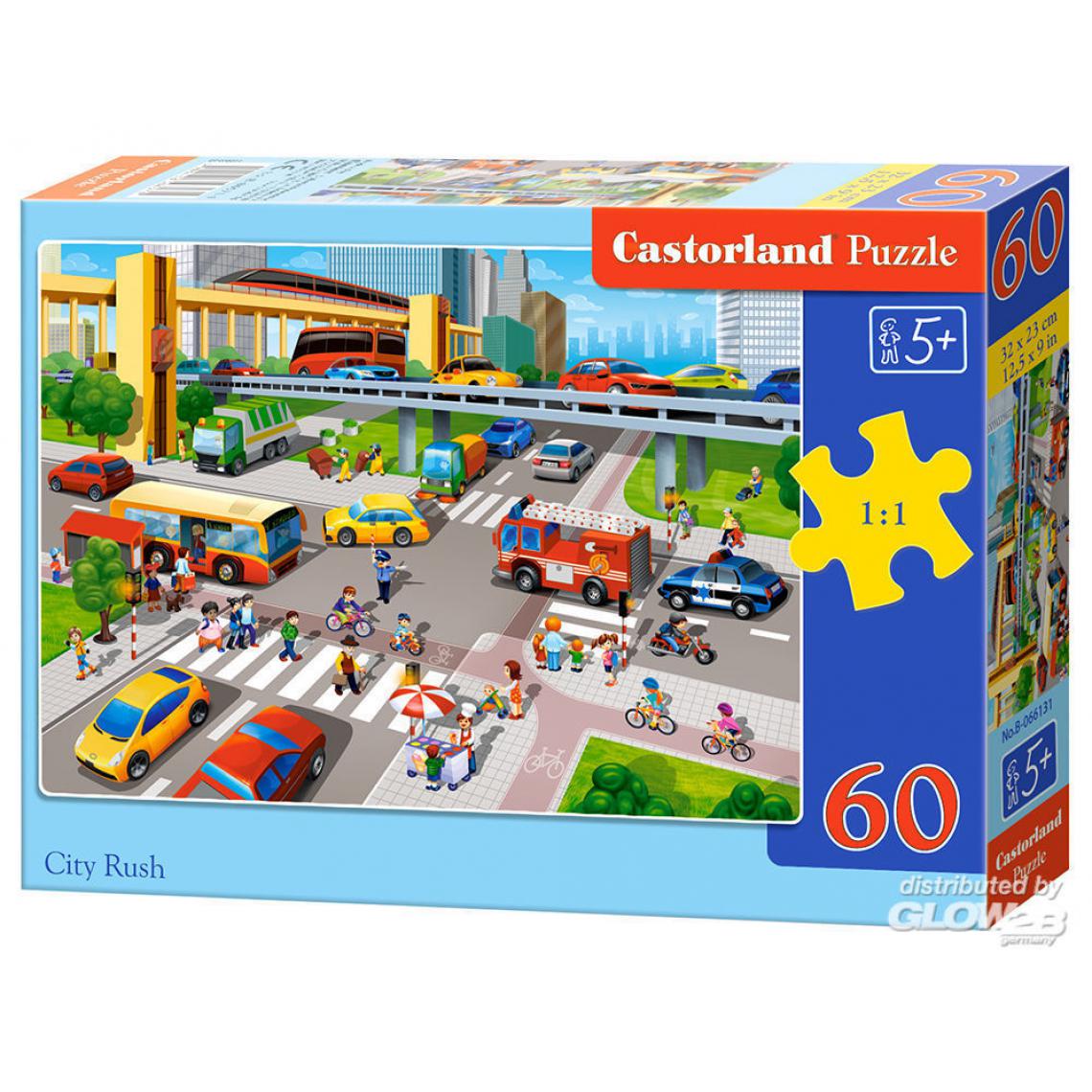 Castorland - City Rush, Puzzle 60 Teile - Castorland - Accessoires et pièces