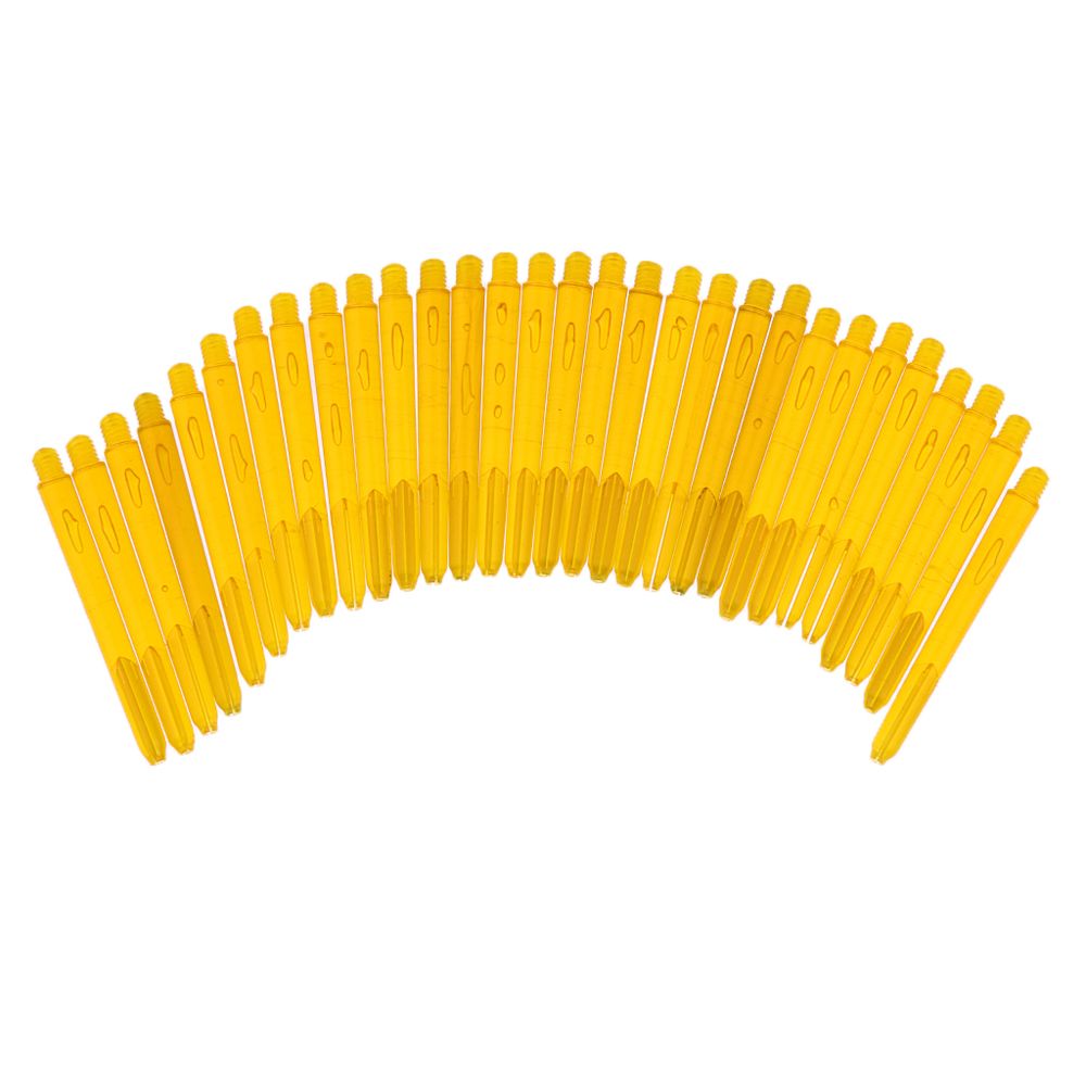 marque generique - 30 pièces universelles en plastique 2ba dart shafts remplacement dart tiges orange - Accessoires fléchettes