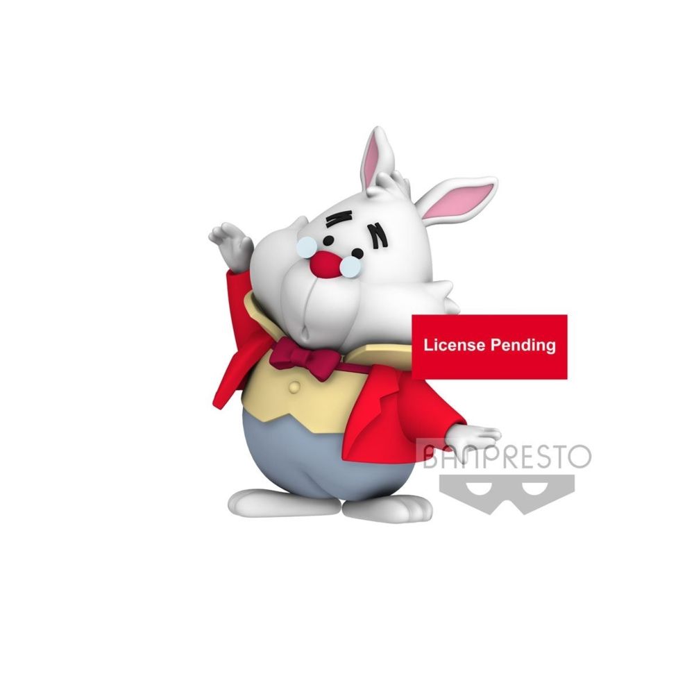 Bandai Banpresto - Disney - Figurine Cutte! Fluffy Puffy White Rabbit 4 cm - Mangas