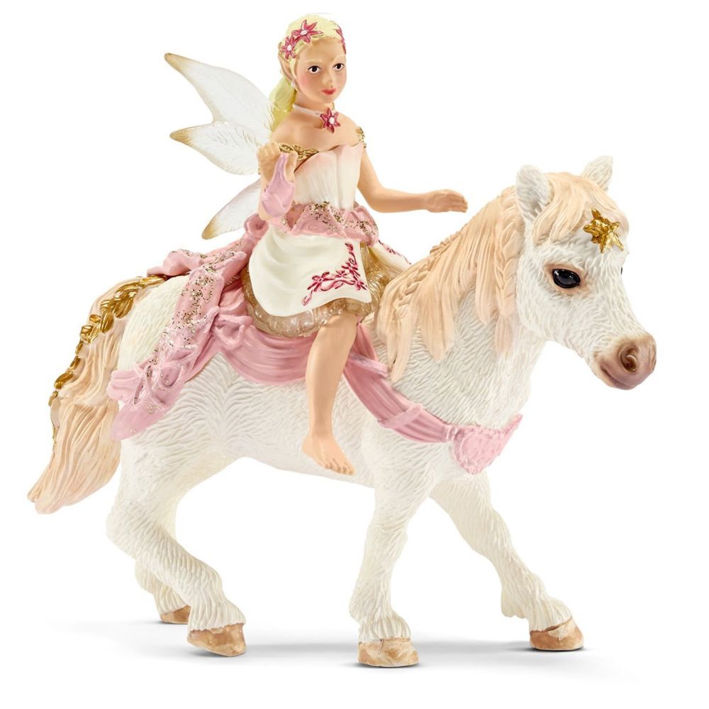 Schleich - Figurine Elfe Douce comme le lys à poney - Heroïc Fantasy