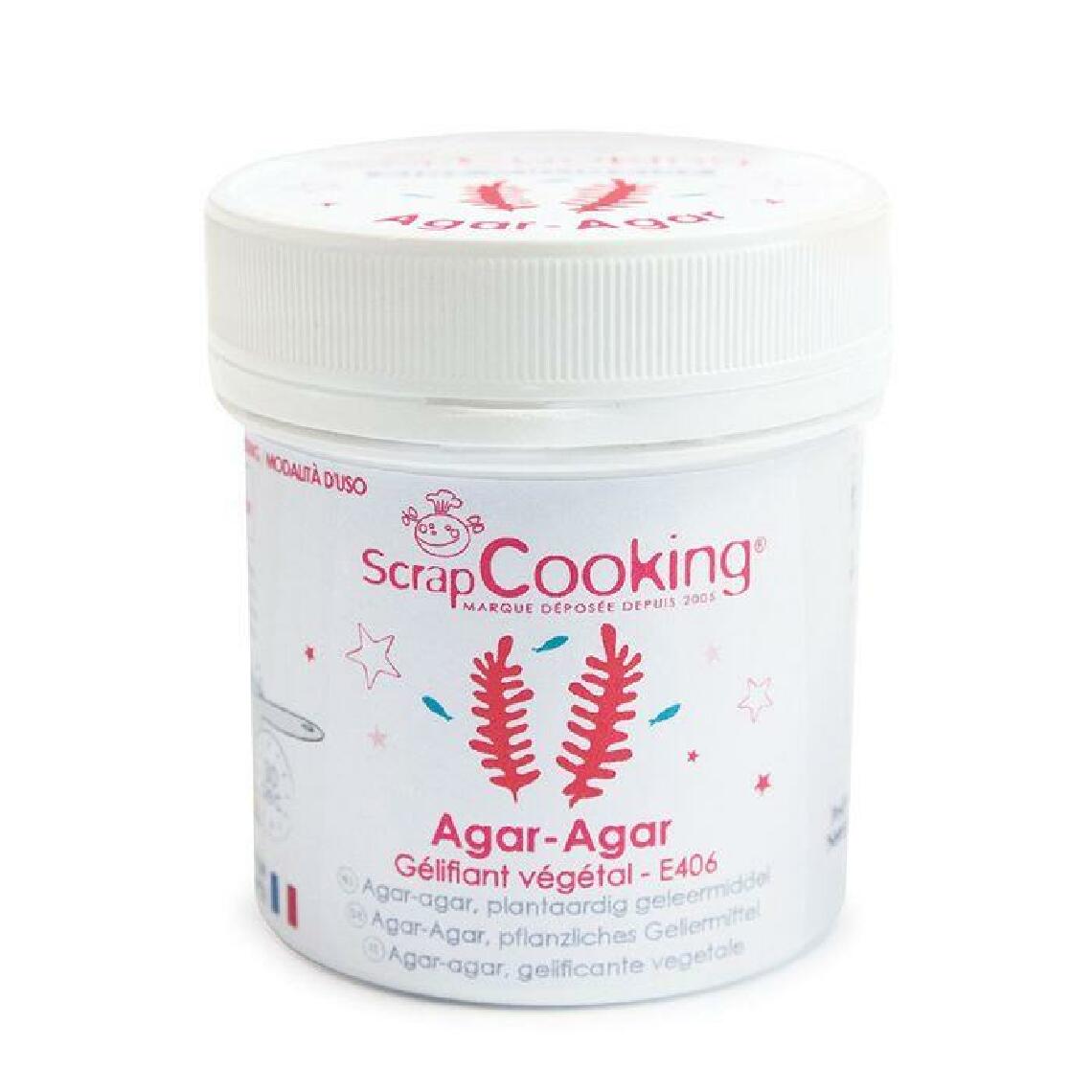 Scrapcooking - Agar-agar en poudre 35 g - Kits créatifs