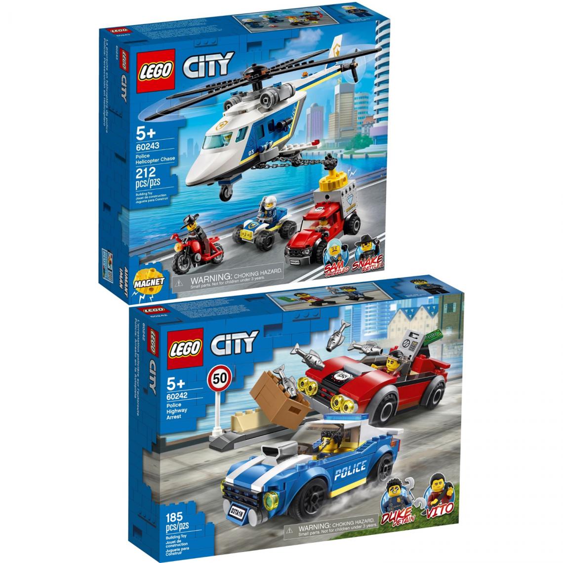 Lego - LEGO 60242 60243 - City – 60242+60243 - Briques Lego
