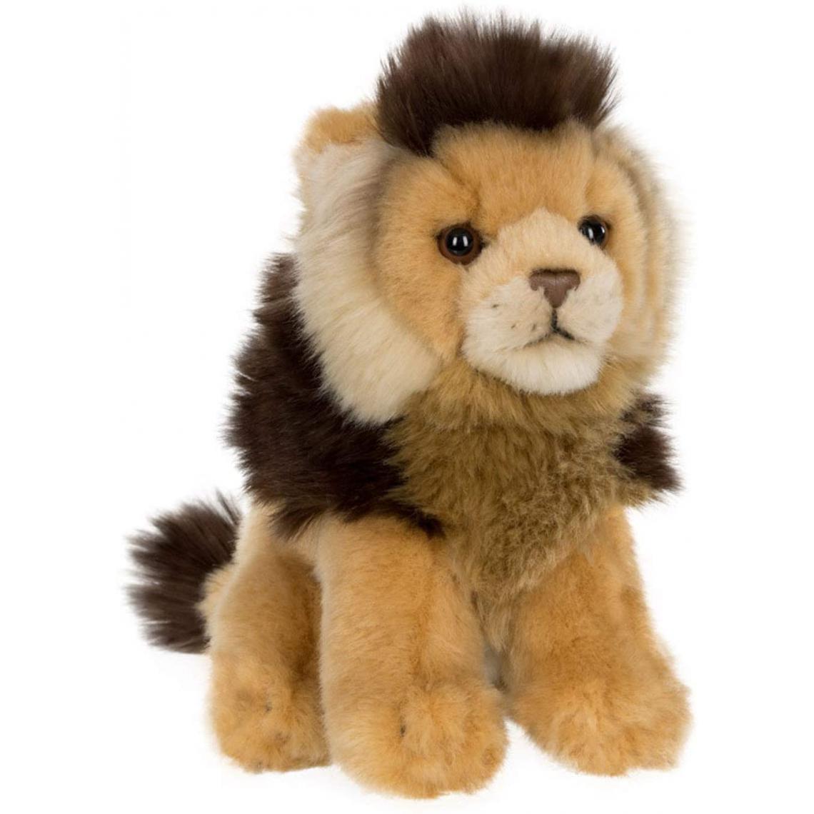 Wwf - peluche lion de 15 cm marron - Animaux