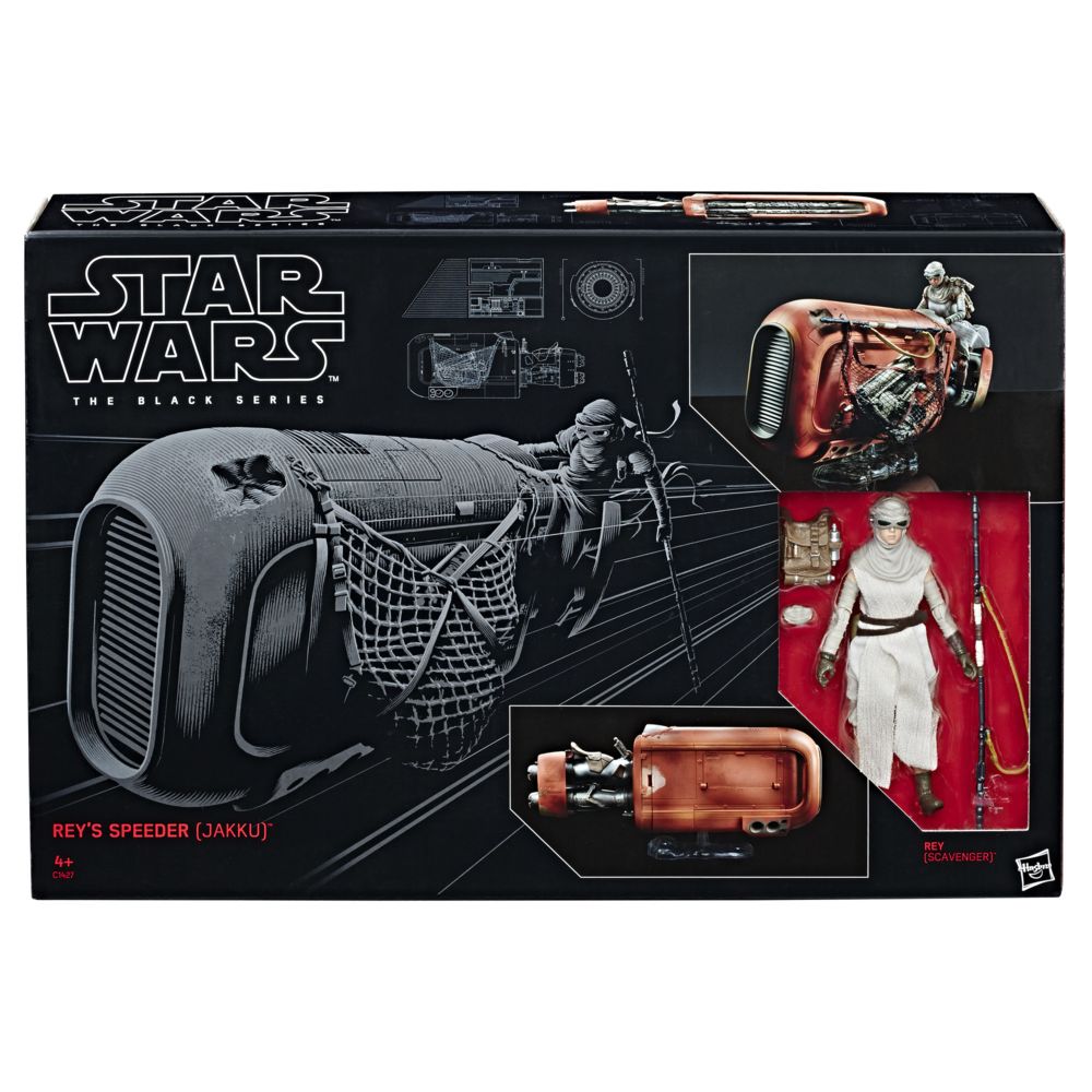 Hasbro - Star Wars - Rey et son Speeder - C1427EU40 - Films et séries