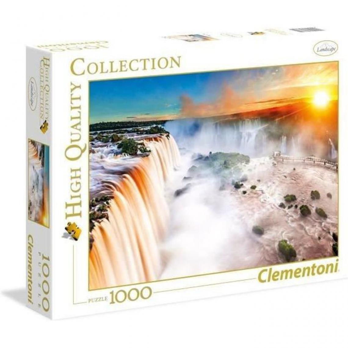 Clementoni - PUZZLE 1000 pieces - Waterfall - Animaux