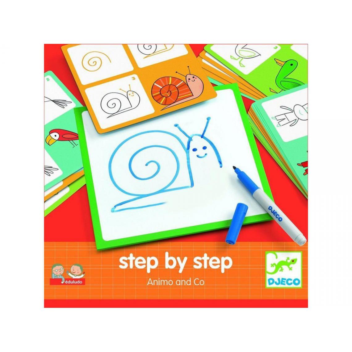 Djeco - Djeco - Step by step Animo and Co - Jeux éducatifs