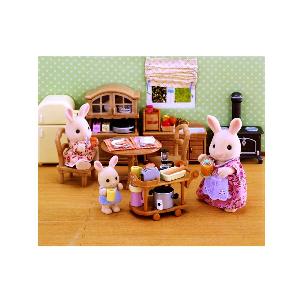 Sylvanian Families - 5090 Batterie de cuisine - Mini-poupées