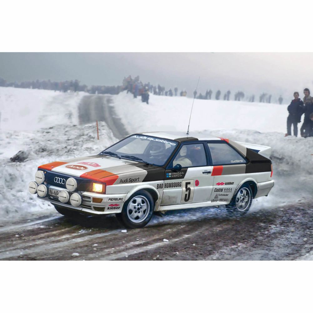Italeri - Maquette voiture : Audi Quattro Rally - Voitures
