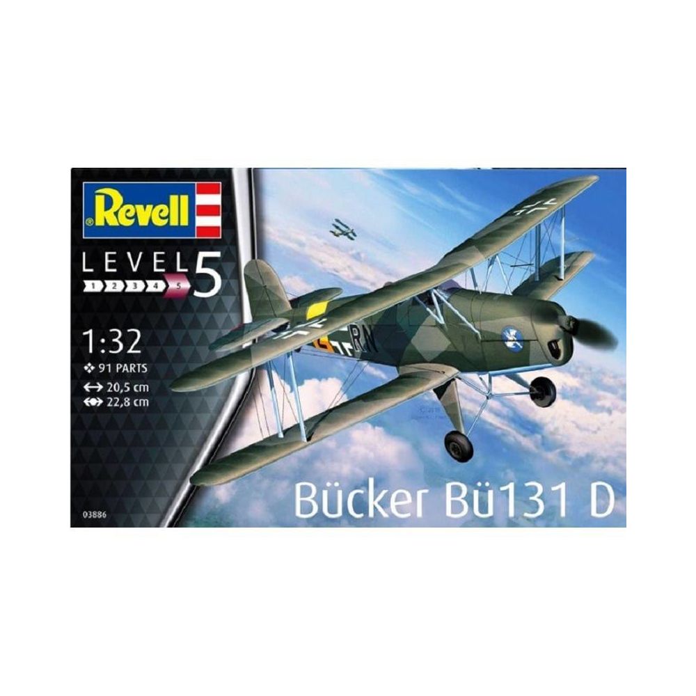 Revell - Maquette Avion Bücker Bü 131 D - Avions