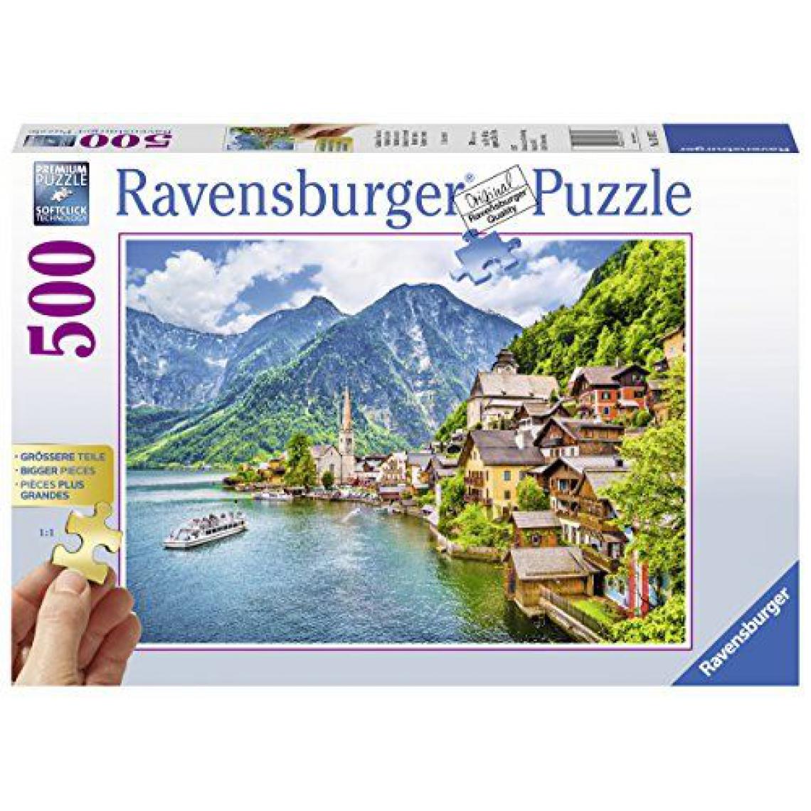 Inconnu - Ravensburger - 136872 - Puzzle ``Hallstatt/Autriche`` 500 Pièces - Animaux